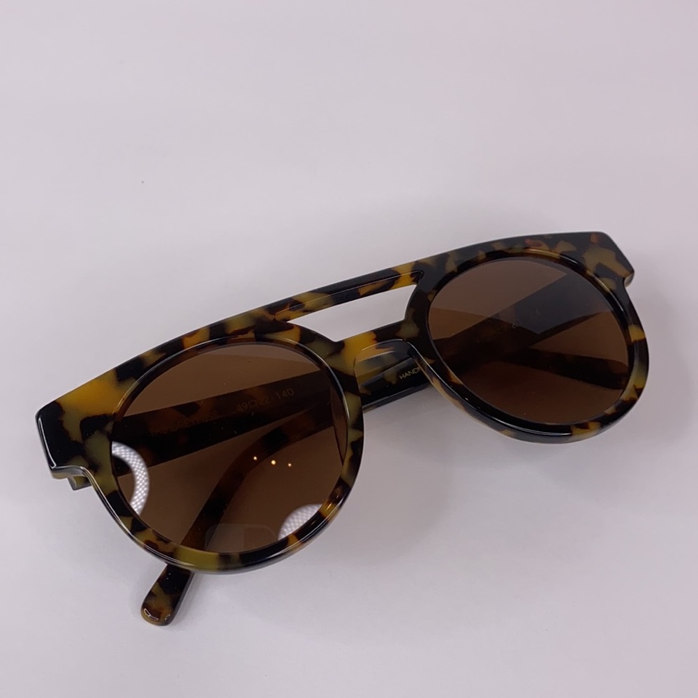 KOMONO Dreyfuss Tortoise Demi New Sunglasses round - Picture 14 of 15